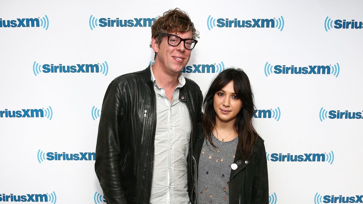 Patrick Carney with beautiful, cute, Wife Emily Ward 