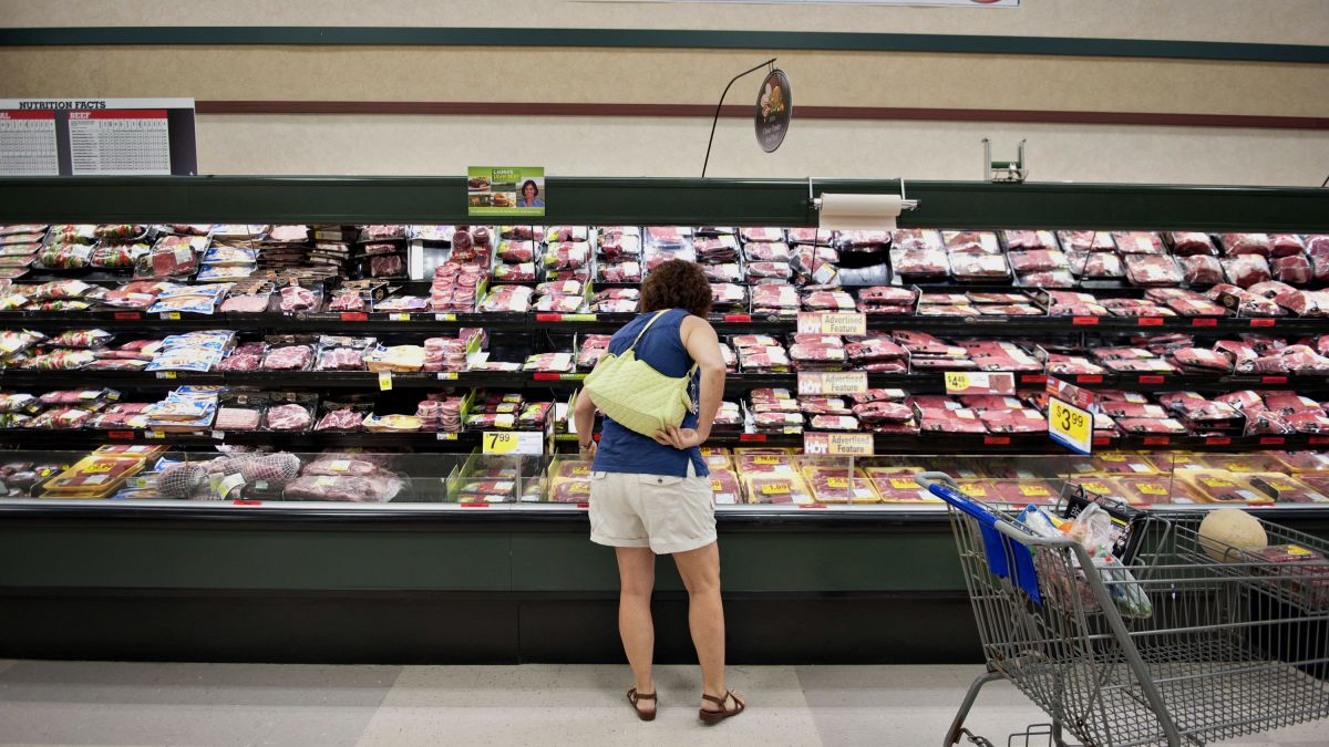 Kroger is testing plant-based meat in the meat aisle | CNN Business