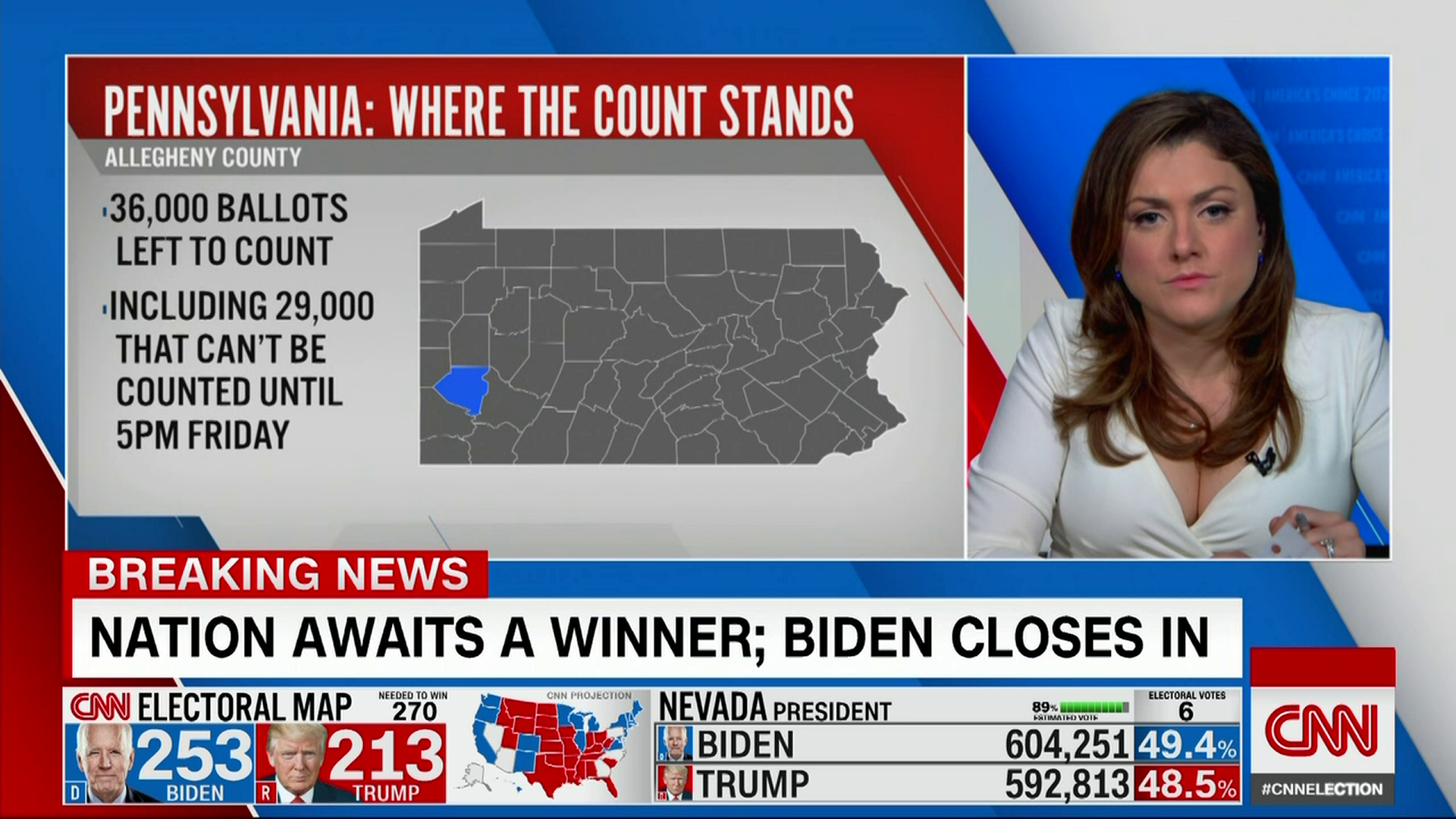 Here S Where The Vote Count Stands In Pennsylvania