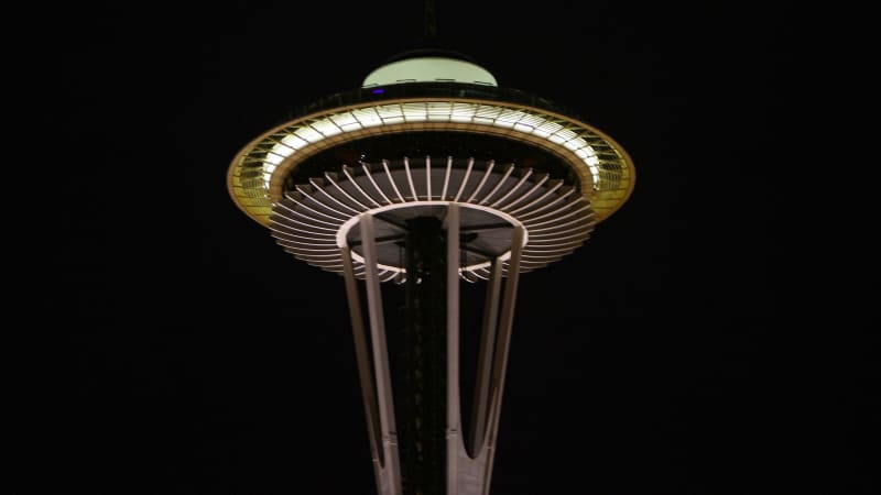 Seattle's iconic Space Needle is just 184 meters - more than 40 meters short of "The Link."