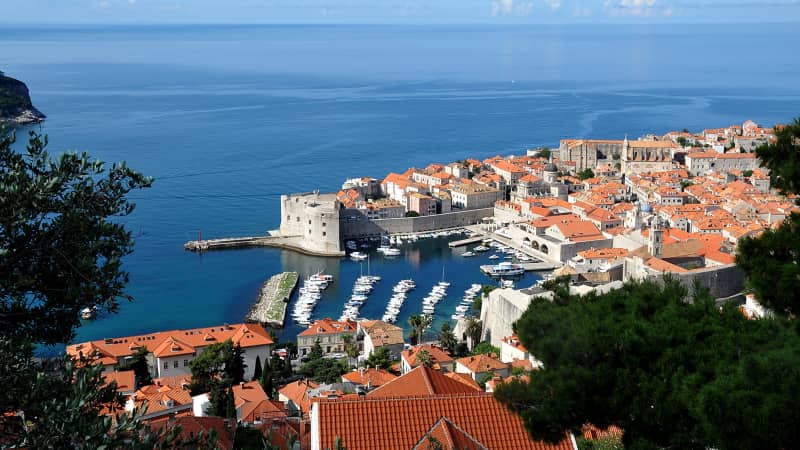 The beautiful medieval city of Dubrovnik makes an appearance in "The Last Jedi" as Canto Bight, a "Star Wars" version of Las Vegas.