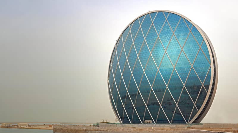 Aldar HQ - Courtesy Department of Culture and Tourism -- Abu Dhabi