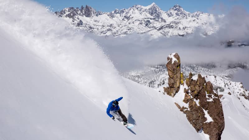 Mammoth Mountain in California is part of both Mountain Collective and Ikon.