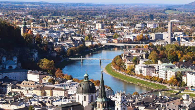 Salzburg is home to blockbuster Mozart and "Sound of Music" tours.