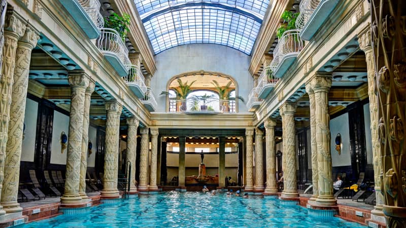 Budapest winter activities - Gellért Baths