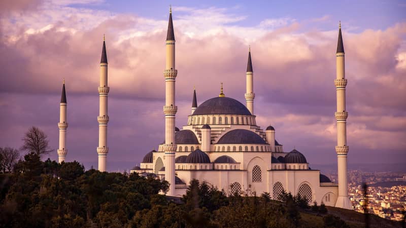 A Turkish cultural powerhouse, Istanbul is also a prime spot for a romantic getaway. The Blue Mosque, above, is nothing less than inspirational.