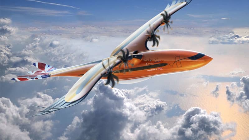 Airbus unveiled this bird-like conceptual airliner design with the goal of motivating the next generation of aeronautical engineers.