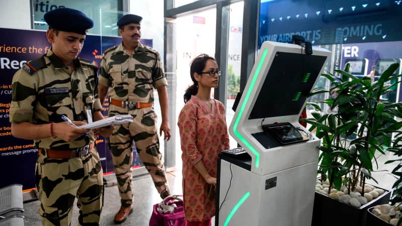 India-facial-recognition-airport