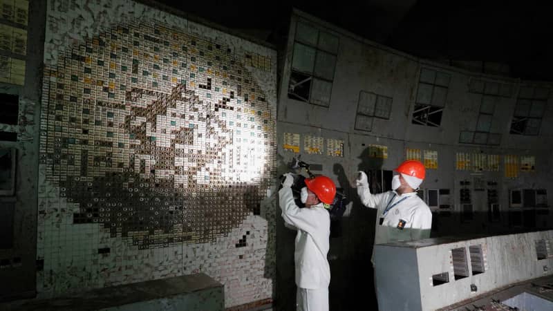 The control room of the fourth reactor at the Chernobyl has opened to tours.