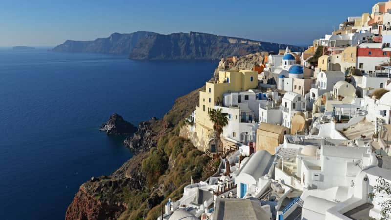 Oia is one of the most recognized places in Santorini.