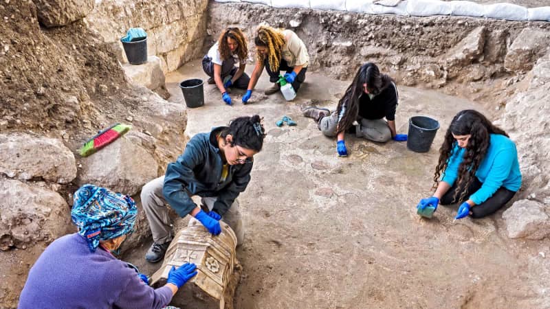 Other artifacts discovered at the site constituted what is said to be the largest collection of Byzantine windows and lamps ever found in a single place in Israel.