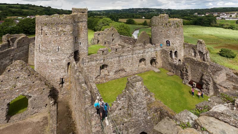 Kidwelly is a "castle within a castle."