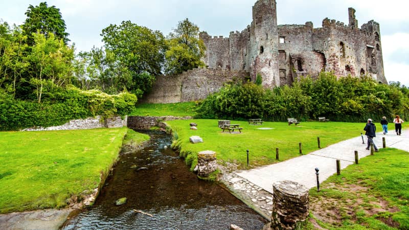 Laugharne has inspired poets and artists.