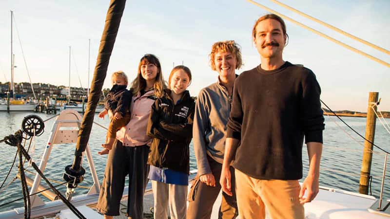 Greta Thunberg to travel to Madrid COP25 conference on YouTubers' Riley Whitelum and Elayna Carausu's catamaran.