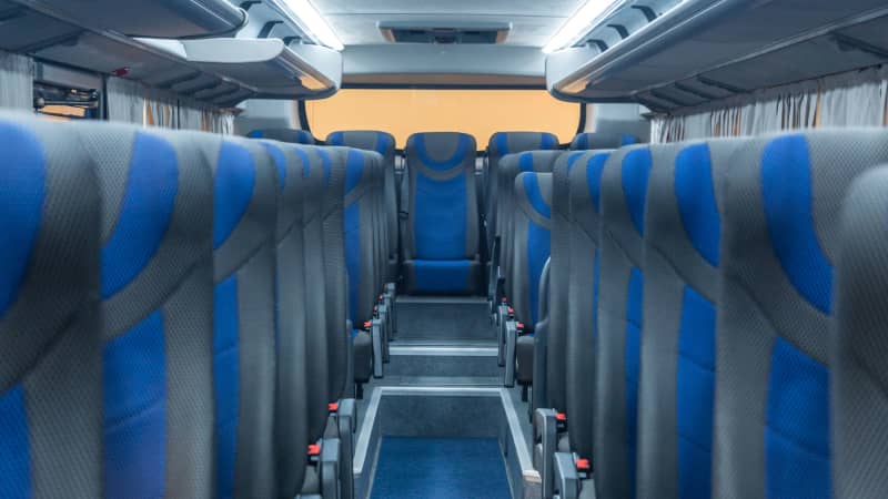 On a long-distance bus ride, having the option to recline makes for a more comfortable journey, according to pro-recliners.