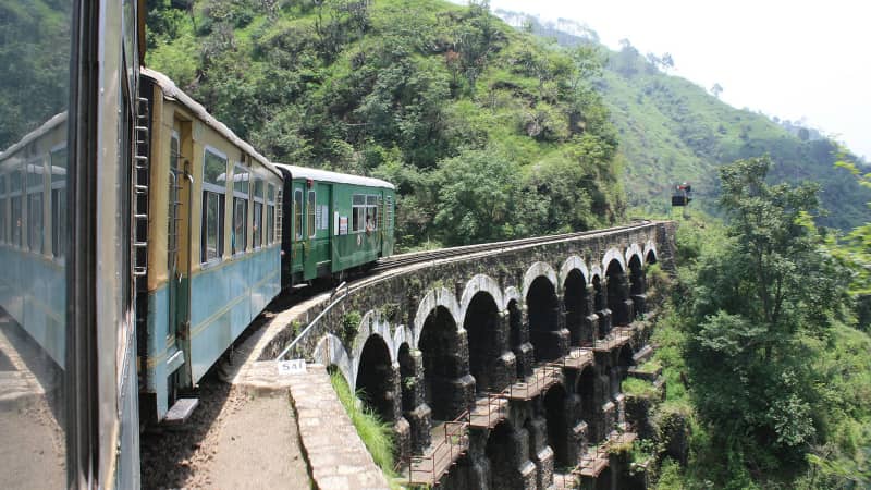 Shimla Kalka toy train