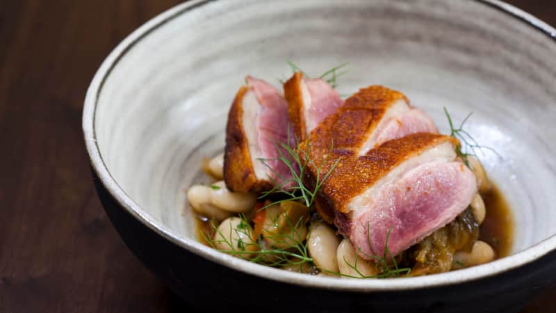 Named after Chef Melissa Perello's grandmother, Frances offers a daily-changing menu of elevated classics such as roasted duck breast with white beans and fresh herbs.
