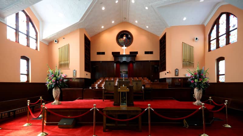 Historic Ebenezer Baptist Church is one of Atlanta's most cherished sites.