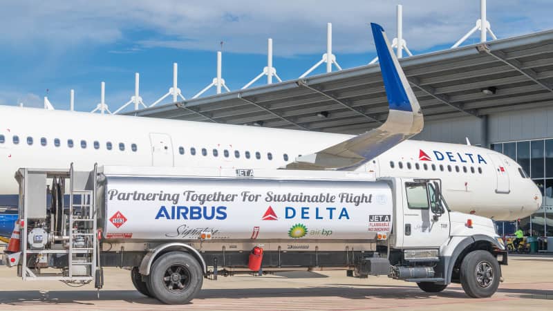Delta Air Lines sustainable fuel