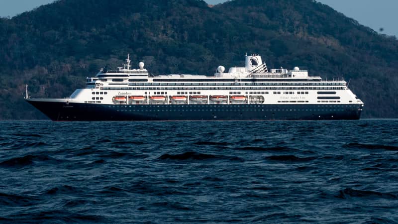 Holland America's cruise ship Zaandam experienced a Covid-19 outbreak in March.