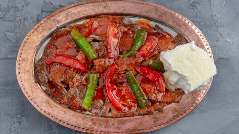 Iskender kebab is named after İskender Efendi, the man who invented the dish.