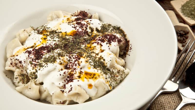 The most coveted version of these tasty Turkish dumplings are made in Kayseri, Central Anatolia.