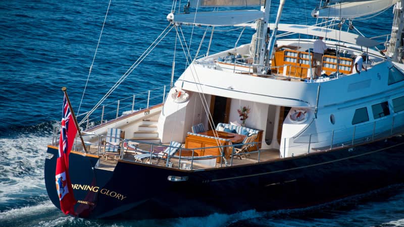Morning Glory superyacht up for sale - Burgess Yachts