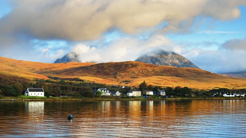 Whisky island Jura was completely sealed off during a coronavirus lockdown.