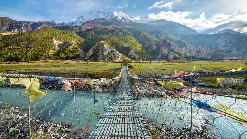 The Annapurna circuit trek is a hike you won't forget.