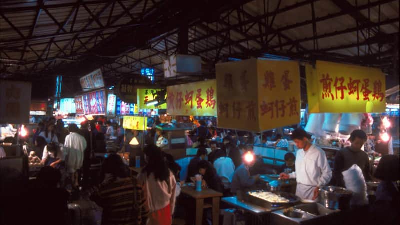Taiwan Shilin Market 1990.1.11 士林夜市 02