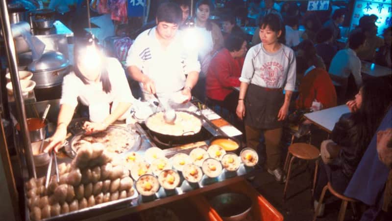 Taiwan Shilin Market 1990.1.11 士林夜市 19