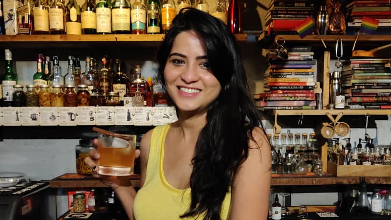 Singh hopes to help other women get into bartending and progress in India's drinks industry.