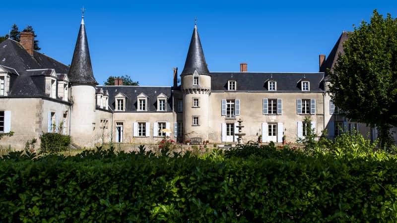 Chateau de Lalande is featured prominently in "The Chateau Diaries," the unlikely YouTube quarantine hit that has made a star of Stephanie Jarvis and her friends and family.