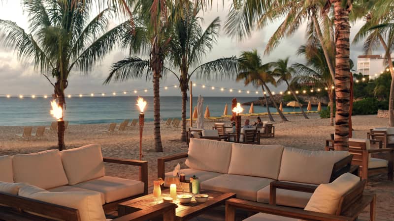 Leon's at Meads Bay is one of the restaurants at Malliouhana Resort.