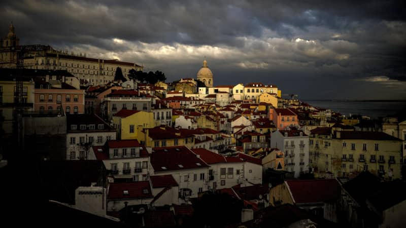 The Alfama district can be seen in Lisbon. The US moved Portugal to a "Level 4: Do not travel" advisory on Monday.