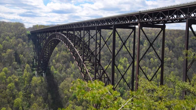 New River Gorge National Park and Preserve is a top draw in West Virginia, including its iconic bridge.