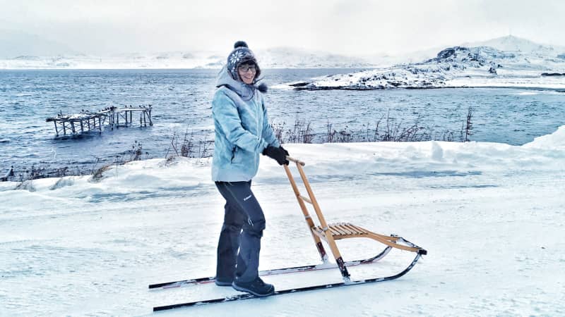 Valentina Miozzo moved from Italy to Norway's Arctic Circle during lockdown.