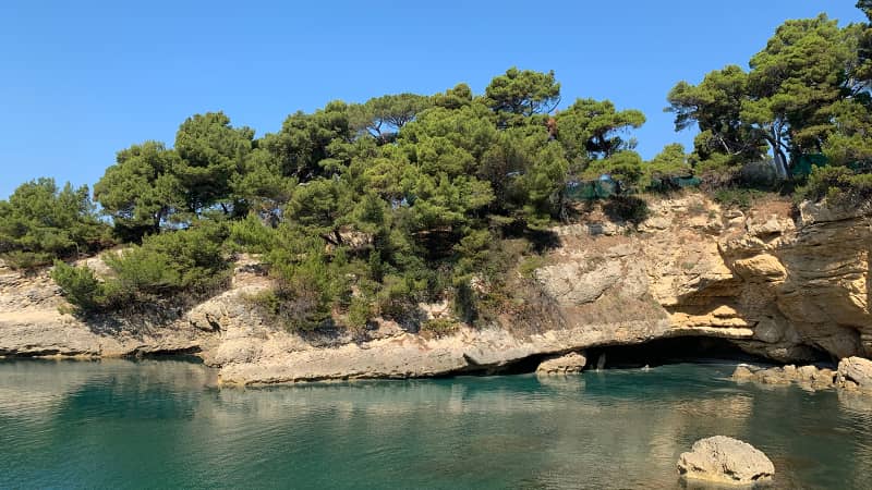 Ladies Beach in Ulcinj, Montenegro is exclusively for women.