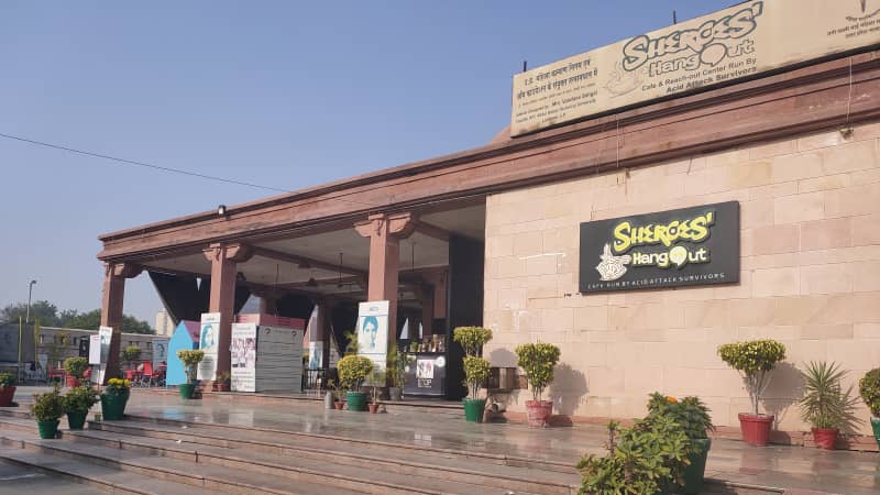 Lucknow's Sheroes Cafe has recently reopened.