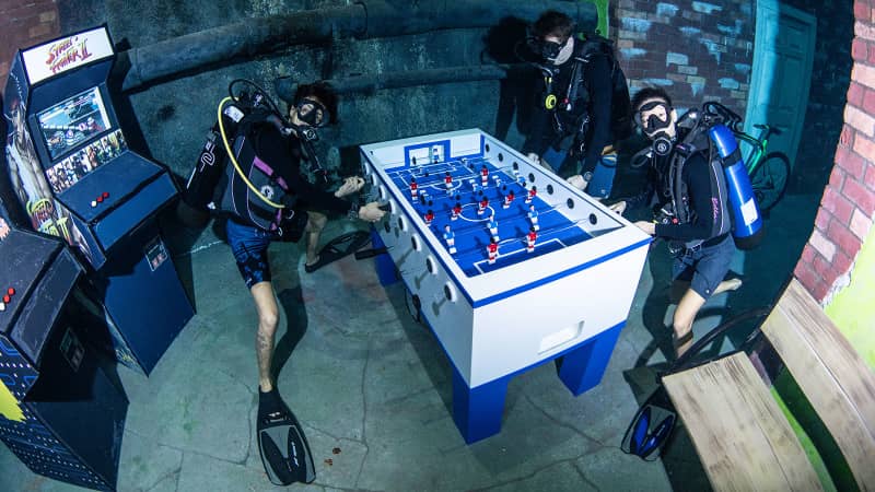 World's deepest indoor swimming pool opens at Deep Dive Dubai