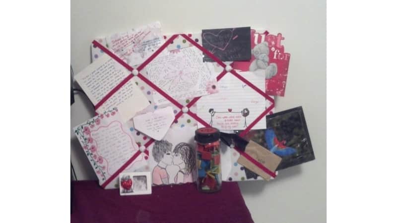 Natasha and Kyrie wrote letters during their time apart.