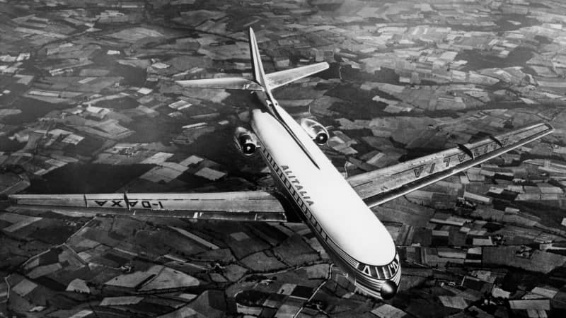 Alitalia has been flying for 74 years.