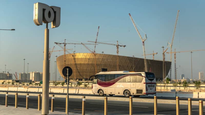 The metro is a crucial part of Qatar's plans for hosting the soccer World Cup 2022. 