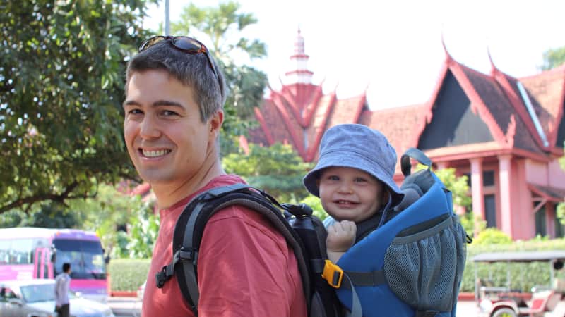 The Braunohlers traveled to Phnom Penh, Cambodia with their first-born son in 2011. 