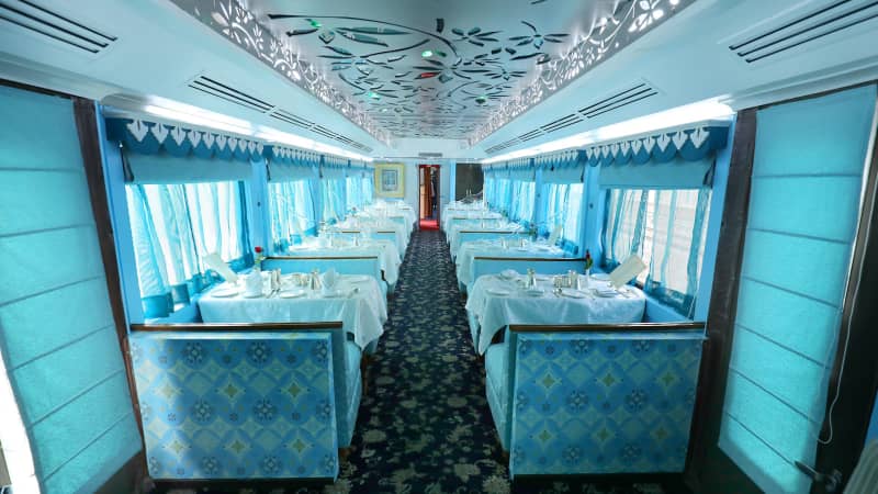 The Palace on Wheels is due to start rolling again in late 2022. 