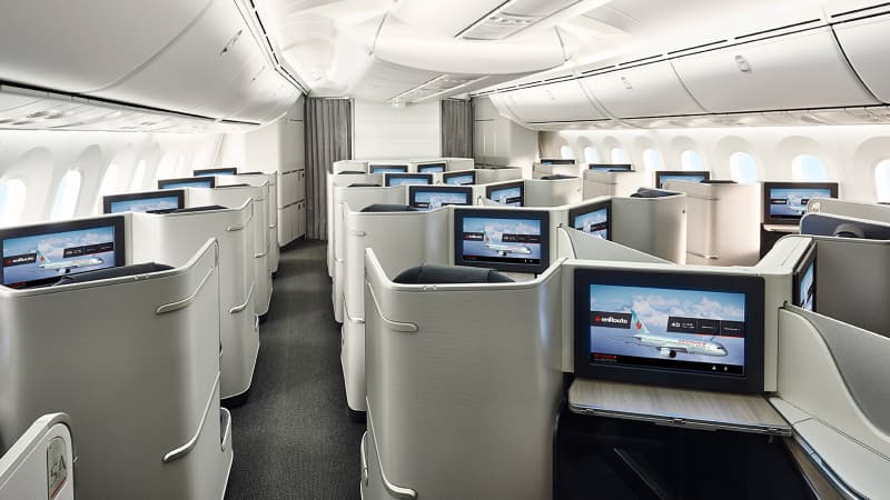 Air Canada's spacious offerings can be found on its 777s, 787s and A330s.