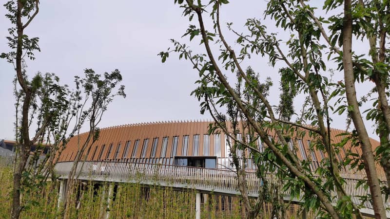 The new Panda Pavilion at the Chengdu Research Base of Giant Panda Breeding will open early next year.