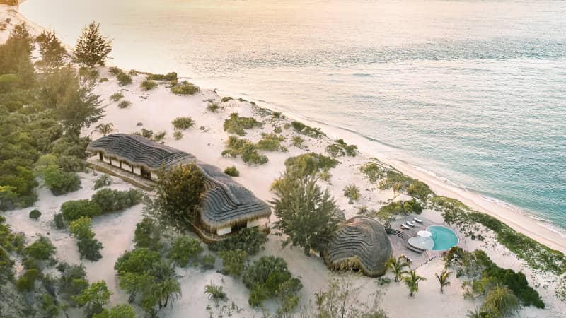 Kisawa is a sanctuary on the southern tip of Mozambique's secluded Benguerra Island.