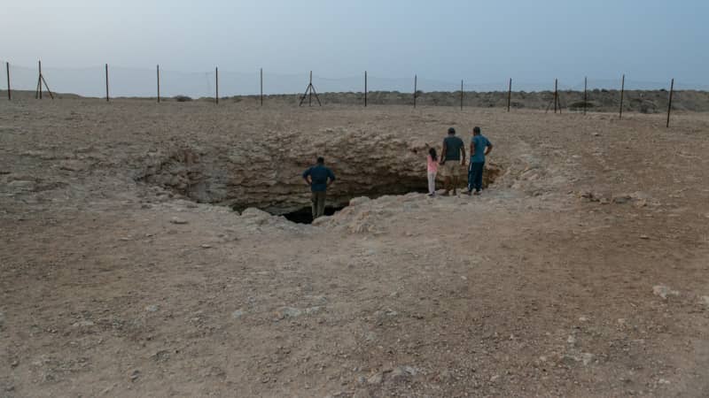 Musfur is the largest sinkhole in Qatar.