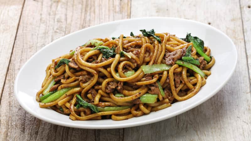 Soy sauce is a key ingredient in countless noodle dishes.  